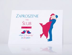 zdjęcie zaproszenia na ślub